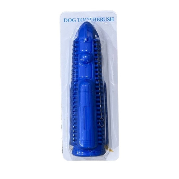 NWT Q Dan Dog Dental Cleaning Toothbrush - Picture 1 of 3